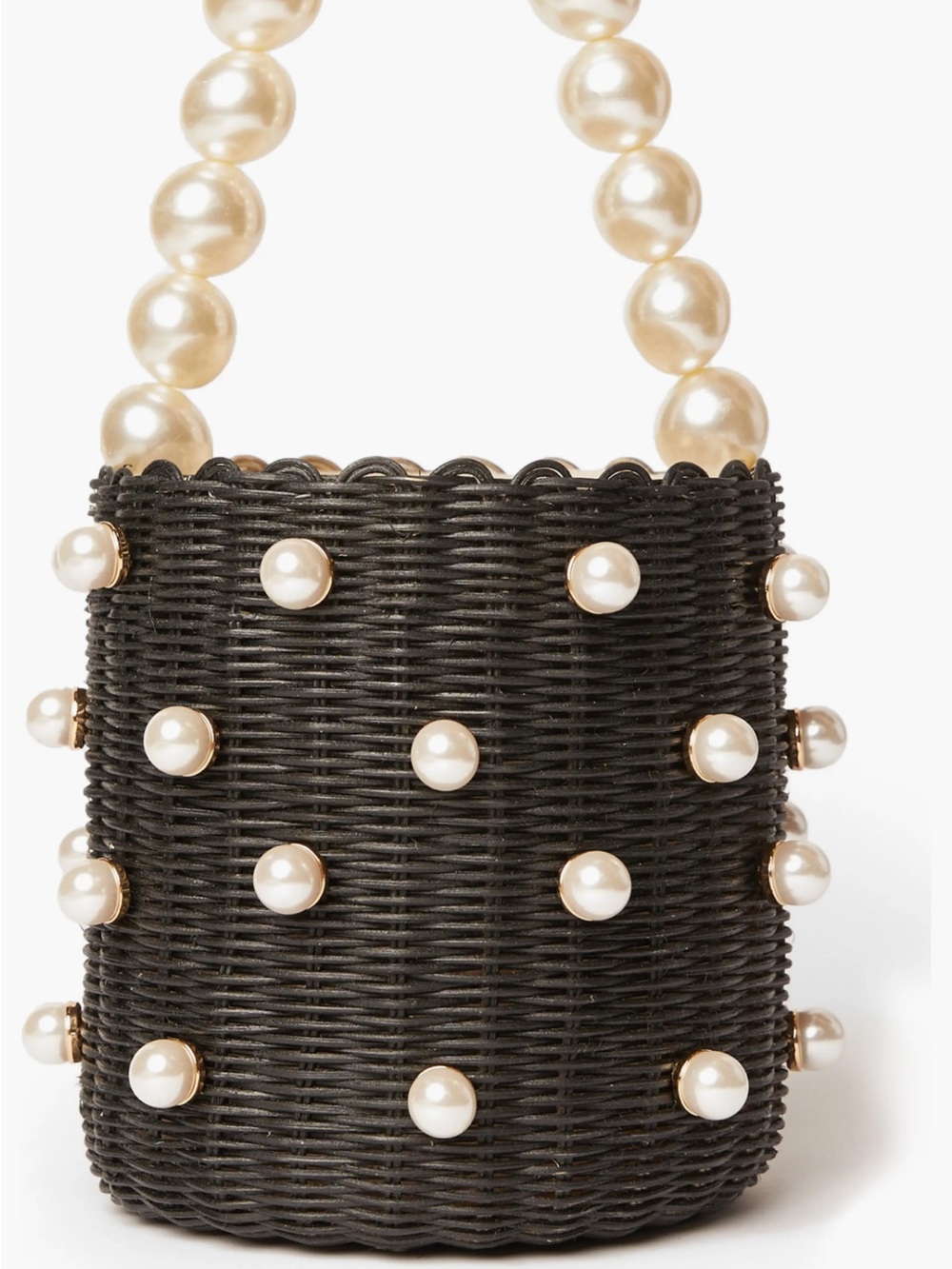 Chloe Rattan Bucket Bag - Picture 6 of 6